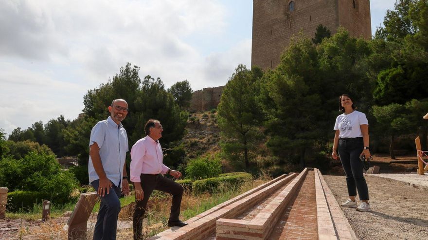 Continúa el proceso de renovación de los espacios del Castillo de Lorca