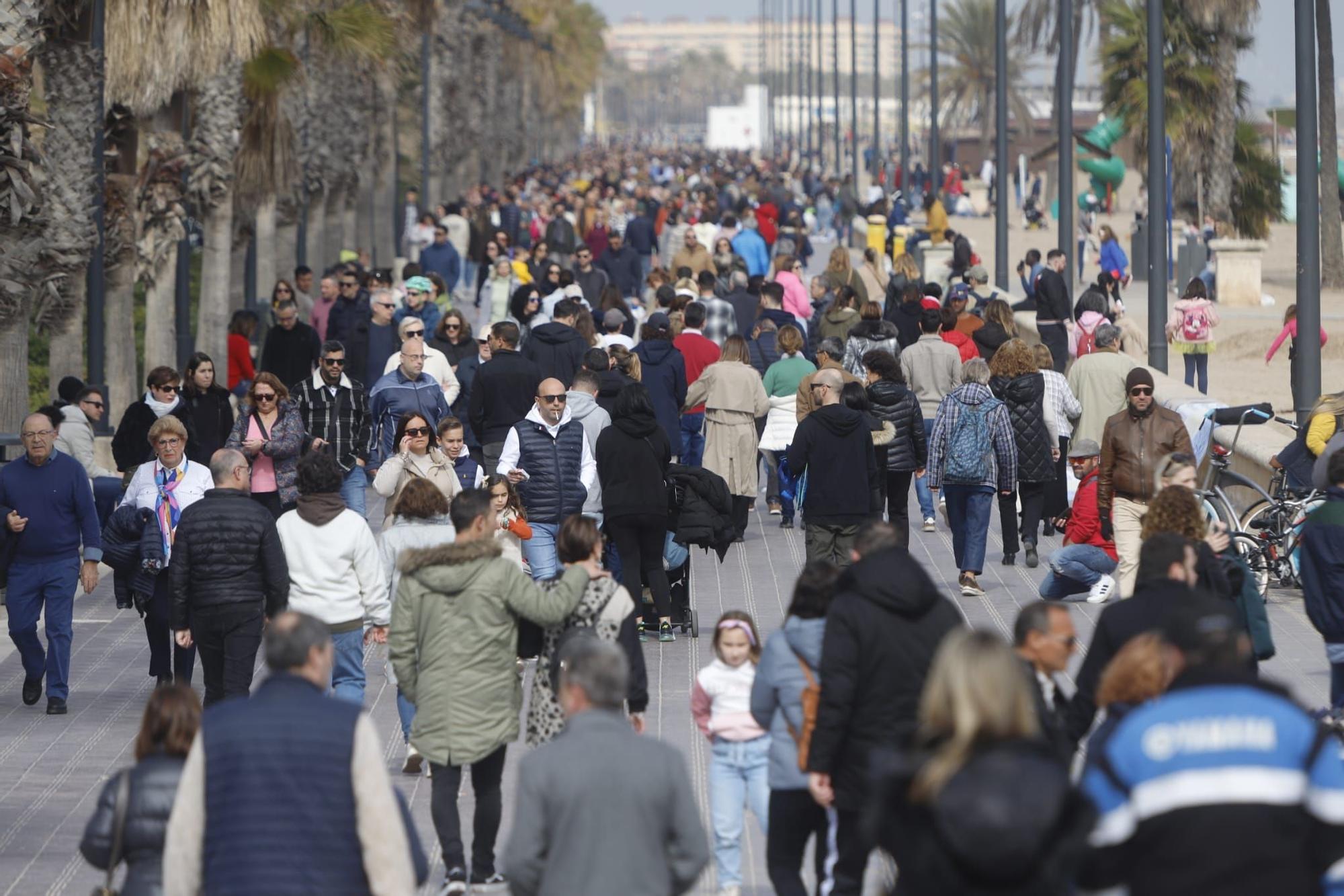 Sol y temperaturas suaves este domingo en València