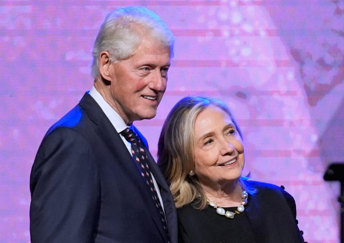 Bill y Hillary Clinton.