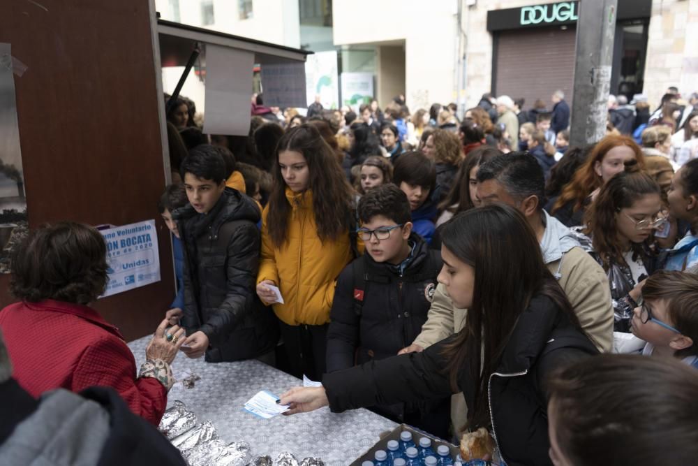 Operación Bocata en Zamora 2020.