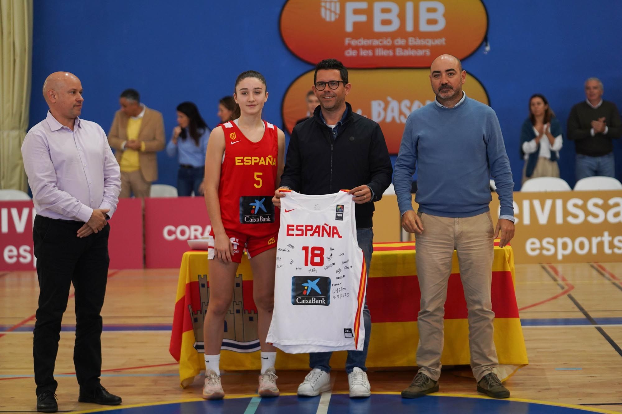 La conquista de España en Ibiza del I Torneo Internacional U16 de baloncesto femenino, en imágenes