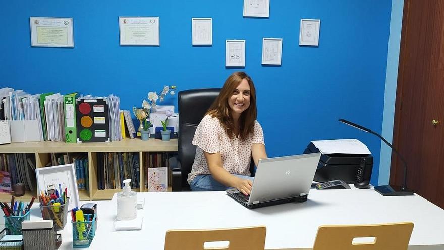 Rocío Gómez en las instalaciones del Centro Te Motivan.