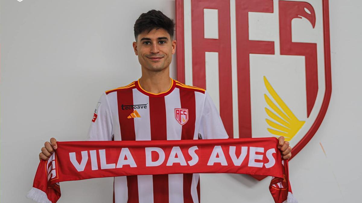 Jaume Grau Ciscar, el día que fue presentado en Portugal