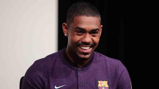 Malcom ha sido presentado por el FC Barcelona