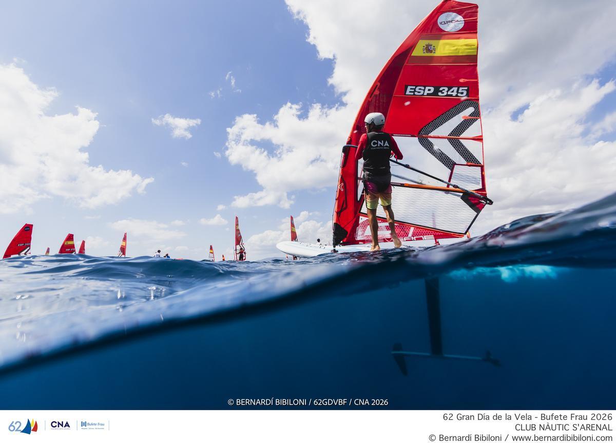 Imagen de la regata de la última jornada