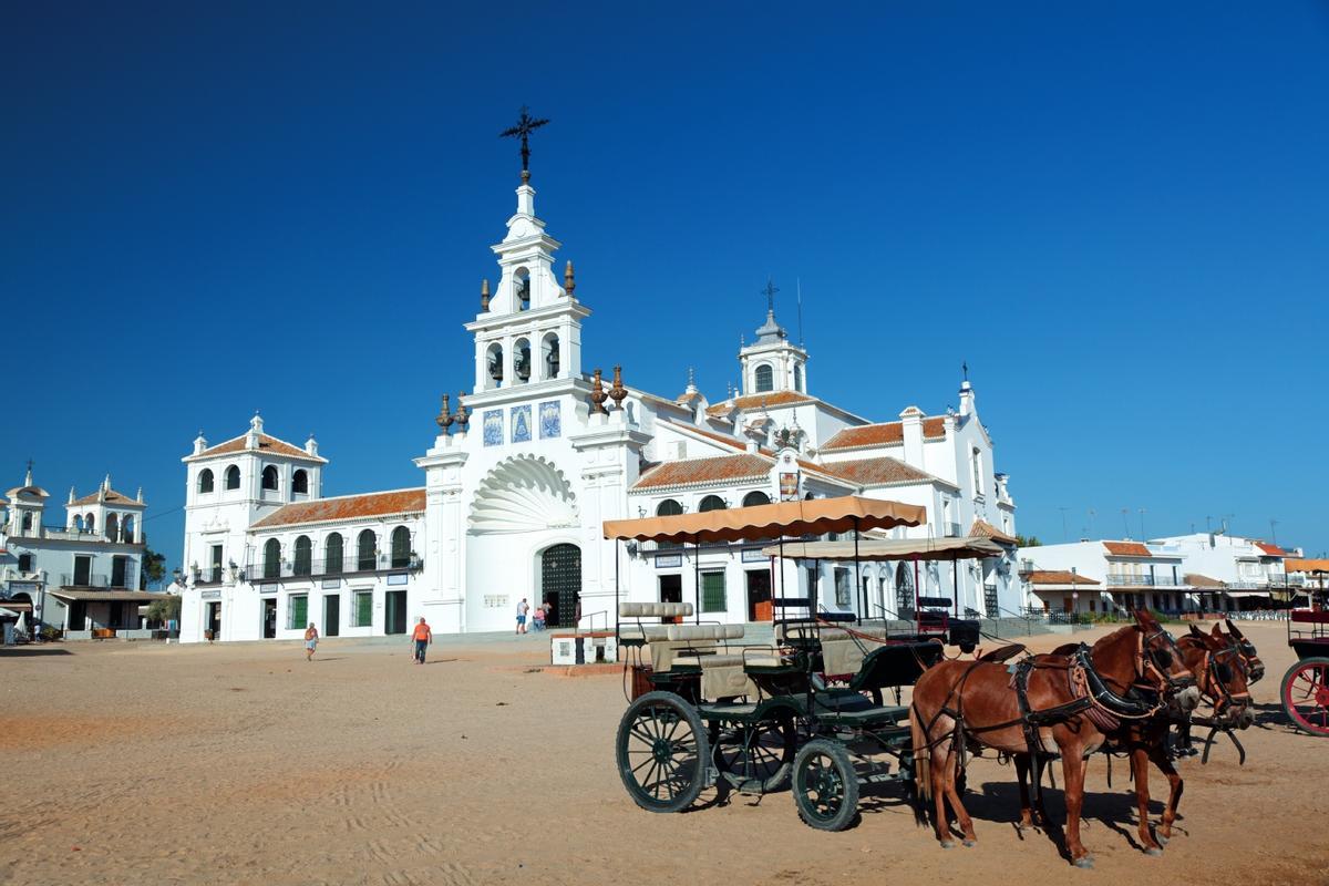 Ermita de El Rocio en Almonte, Huelva