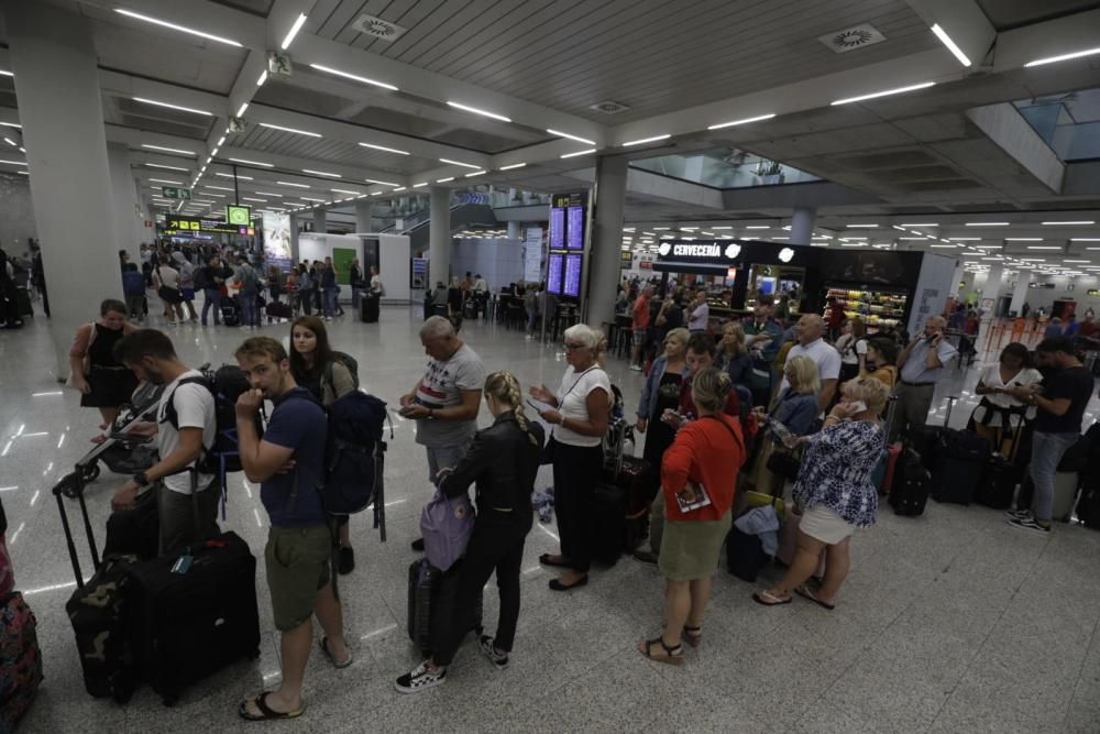 Unwetter sorgt für Chaos im Flugverkehr auf Mallorca