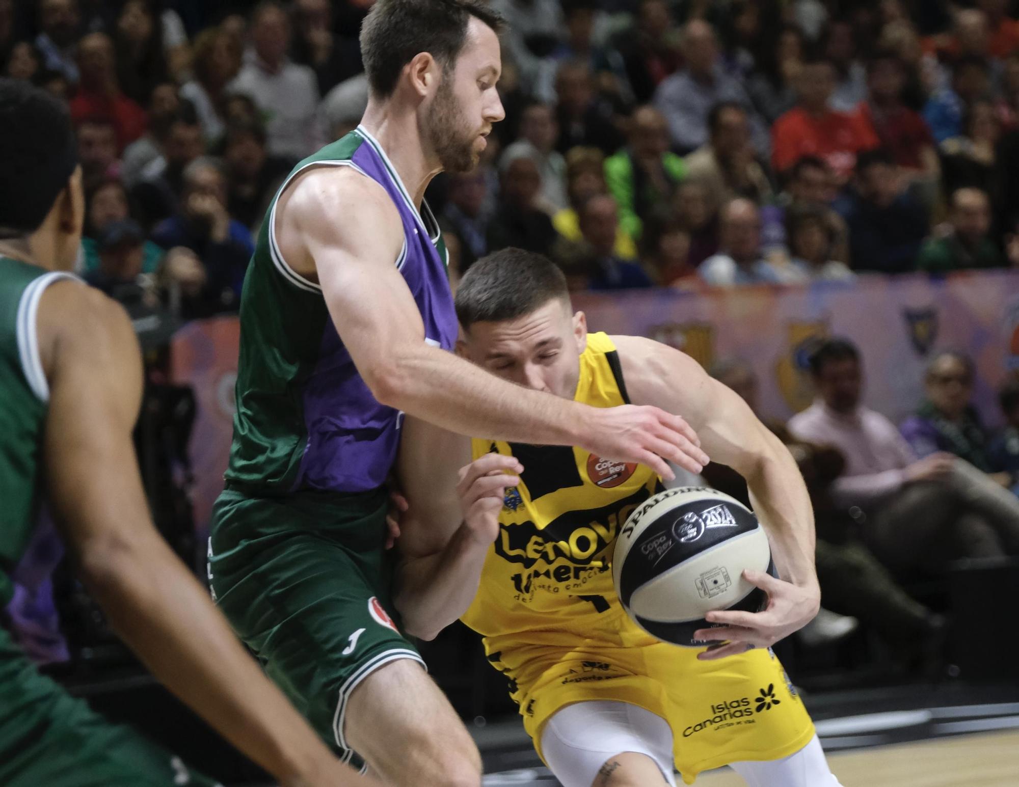 Unicaja - Lenovo Tenerife, cuartos de final de la Copa del Rey 2024.