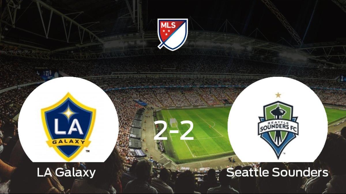 Tablas (2-2) entre el LA Galaxy y el Seattle Sounders