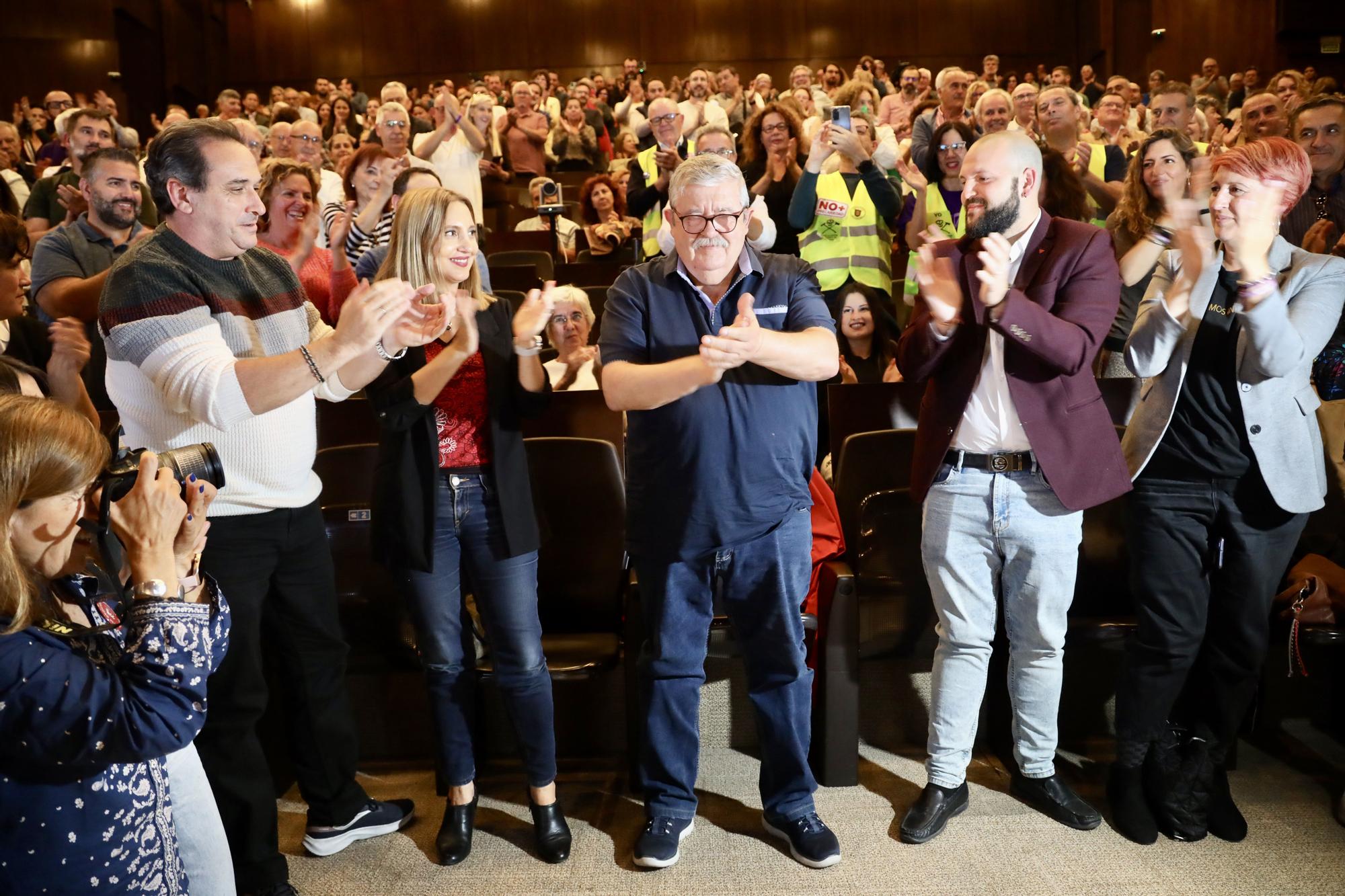 El mitin de 'Con Málaga', con Yolanda Díaz, en imágenes