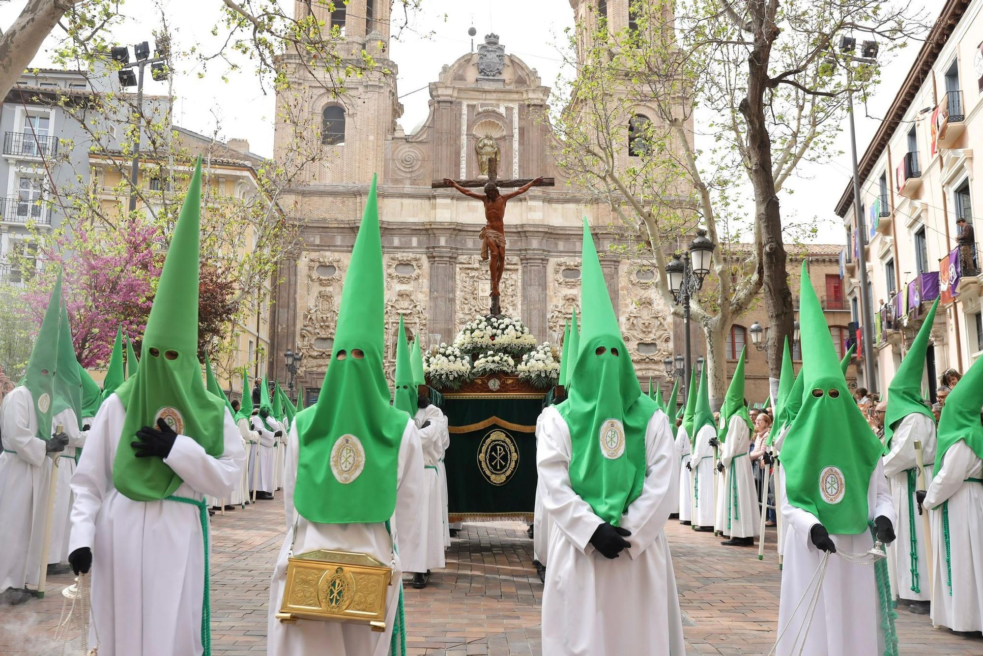 Procesión de la Cofradía de las Siete Palabras y San Juan Evangelista