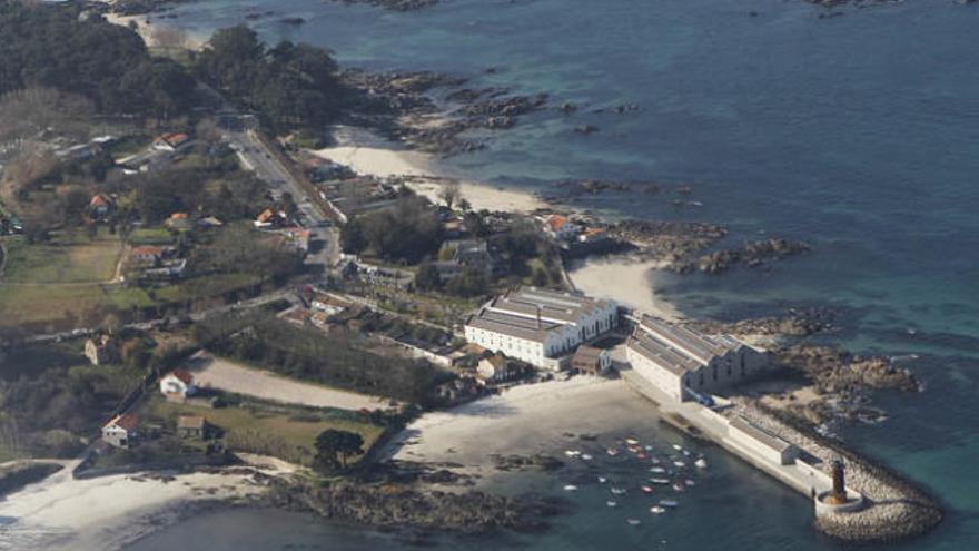 Vista aérea de las instalaciones del Museo do Mar