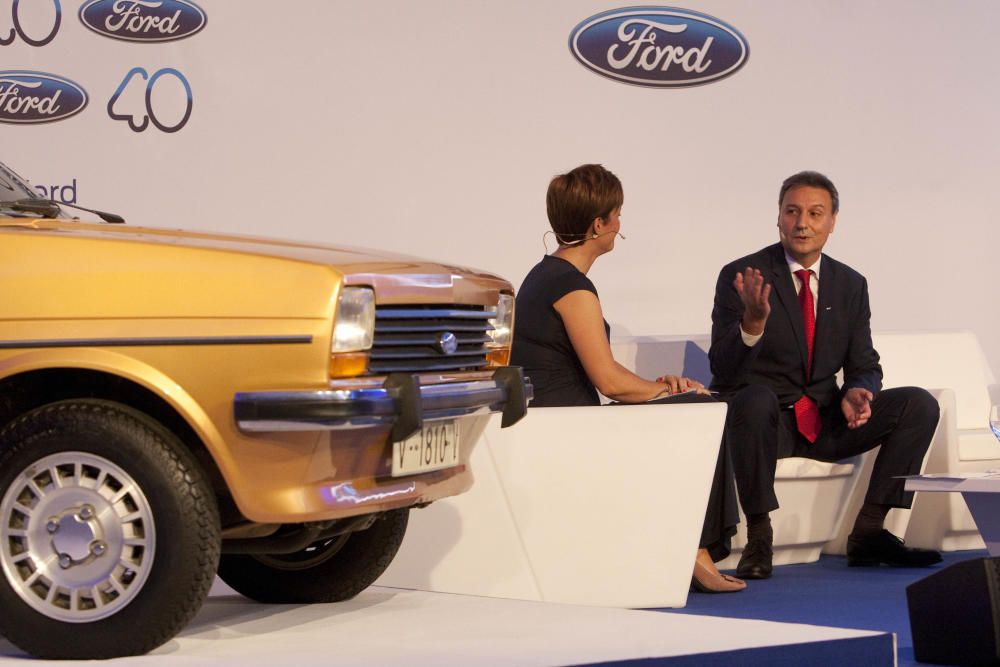 Celebración del 40º aniversario de Ford en Valencia