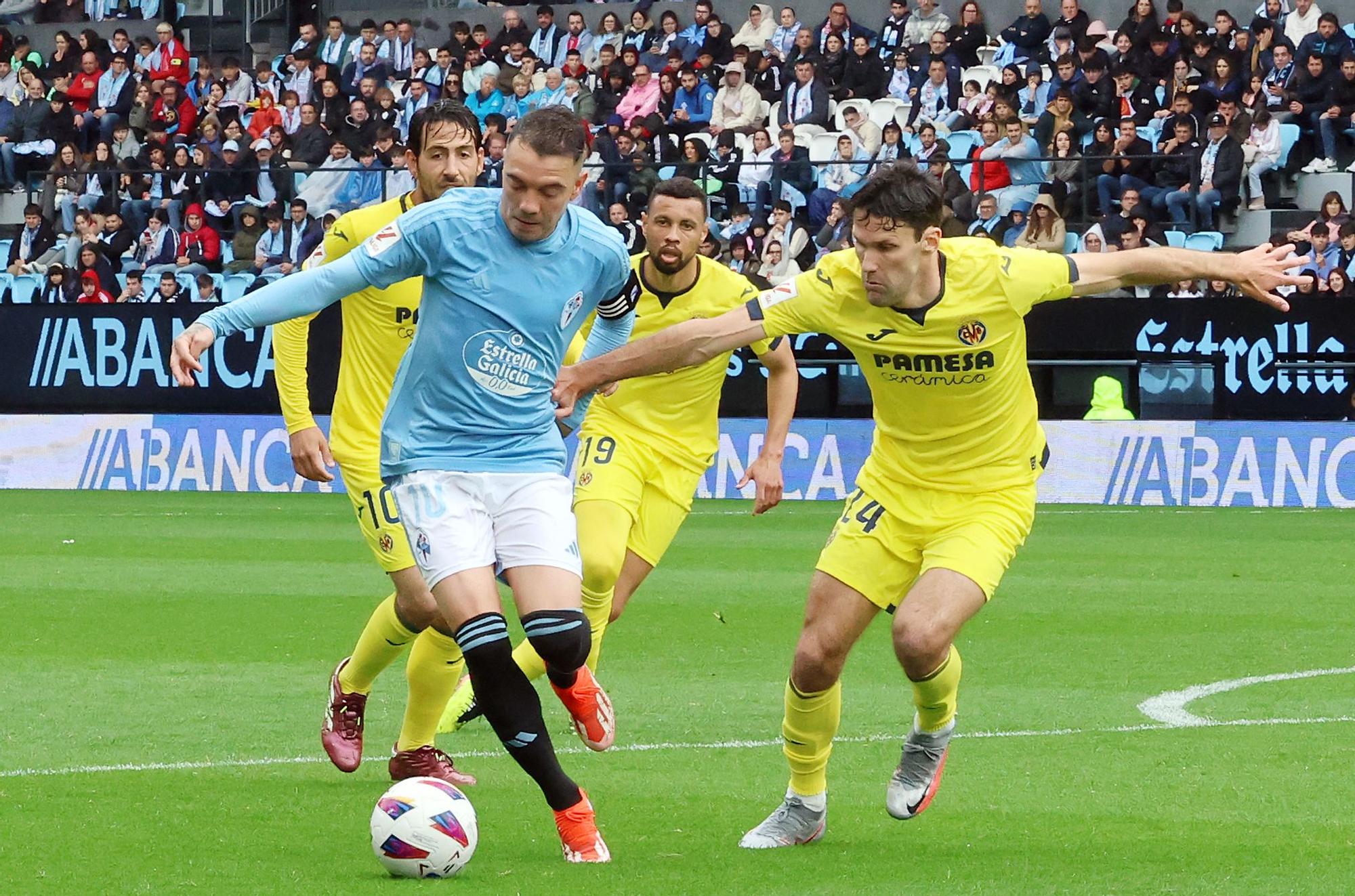 El Celta-Villarreal, en imágenes