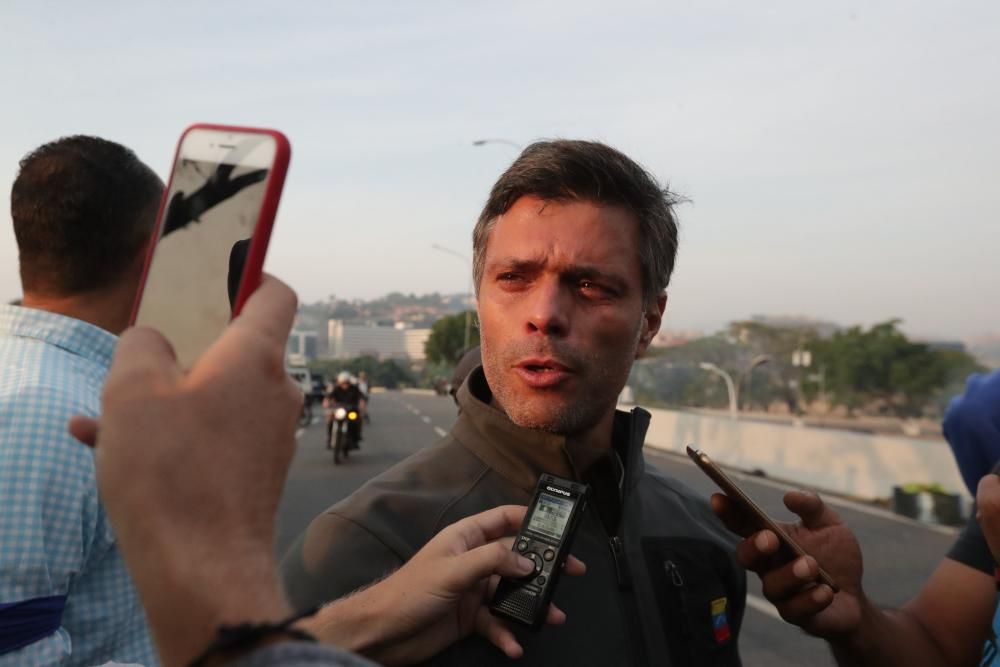 Liberado el opositor venezolano Leopoldo López