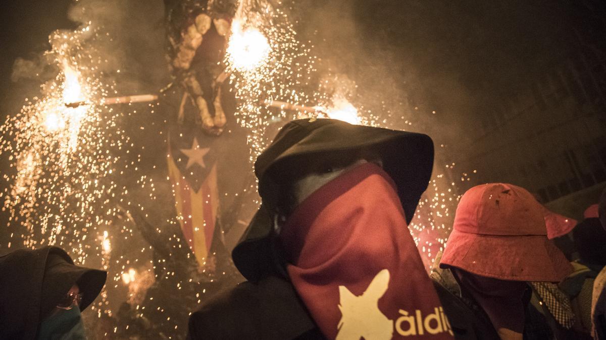 El Correfoc de Manresa, un dels plats forts d&#039;aquest dilluns