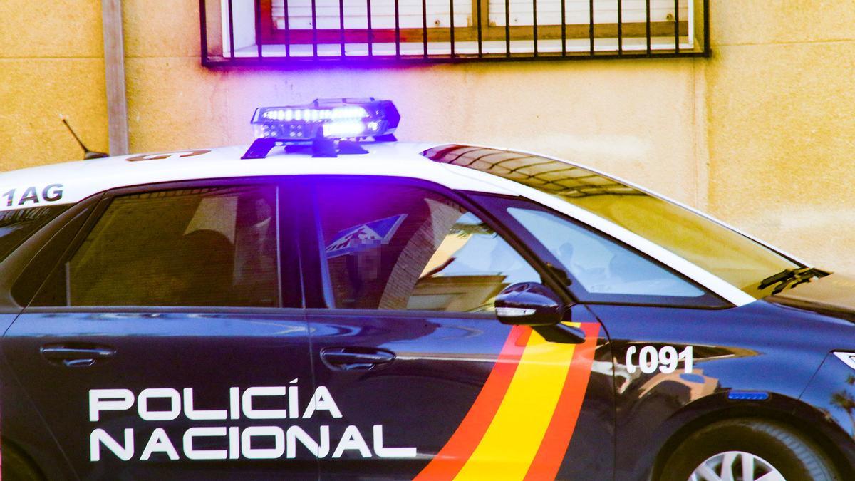 Patrulla de la Policía Nacional en Orihuela
