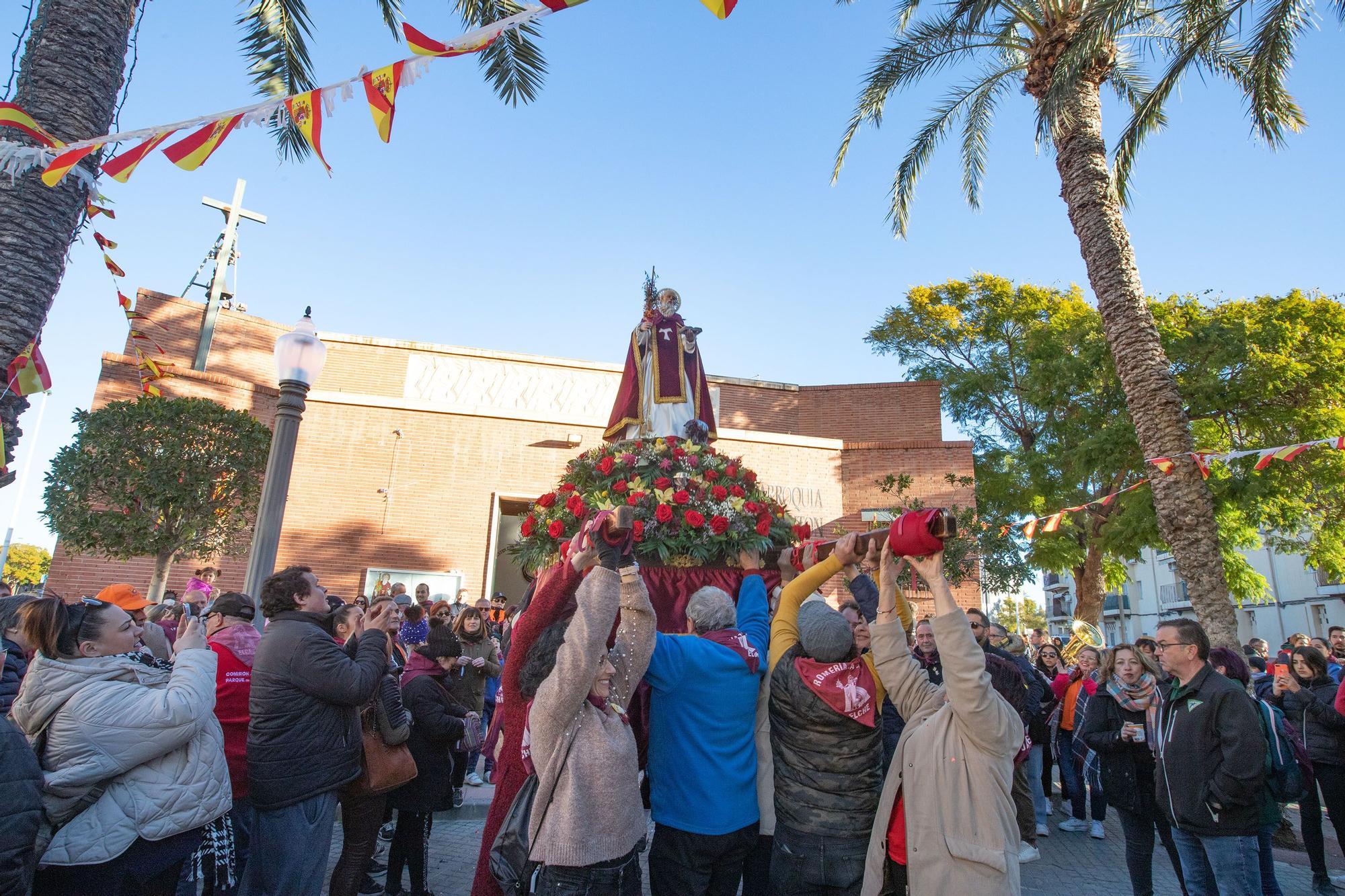 Romería y Bendición de animales en San Antón de Elche