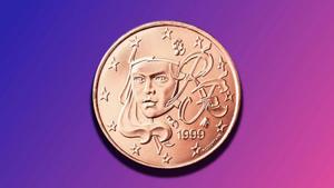 Moneda Marianne de 5 céntimos