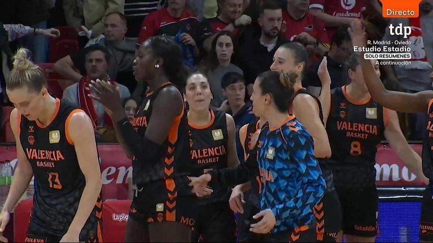 El Valencia Basket femenino se lleva el primer partido de la final ante Casademont Zaragoza