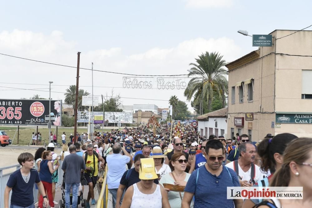 Romería de la Virgen de la Fuensanta: Paso por Alg