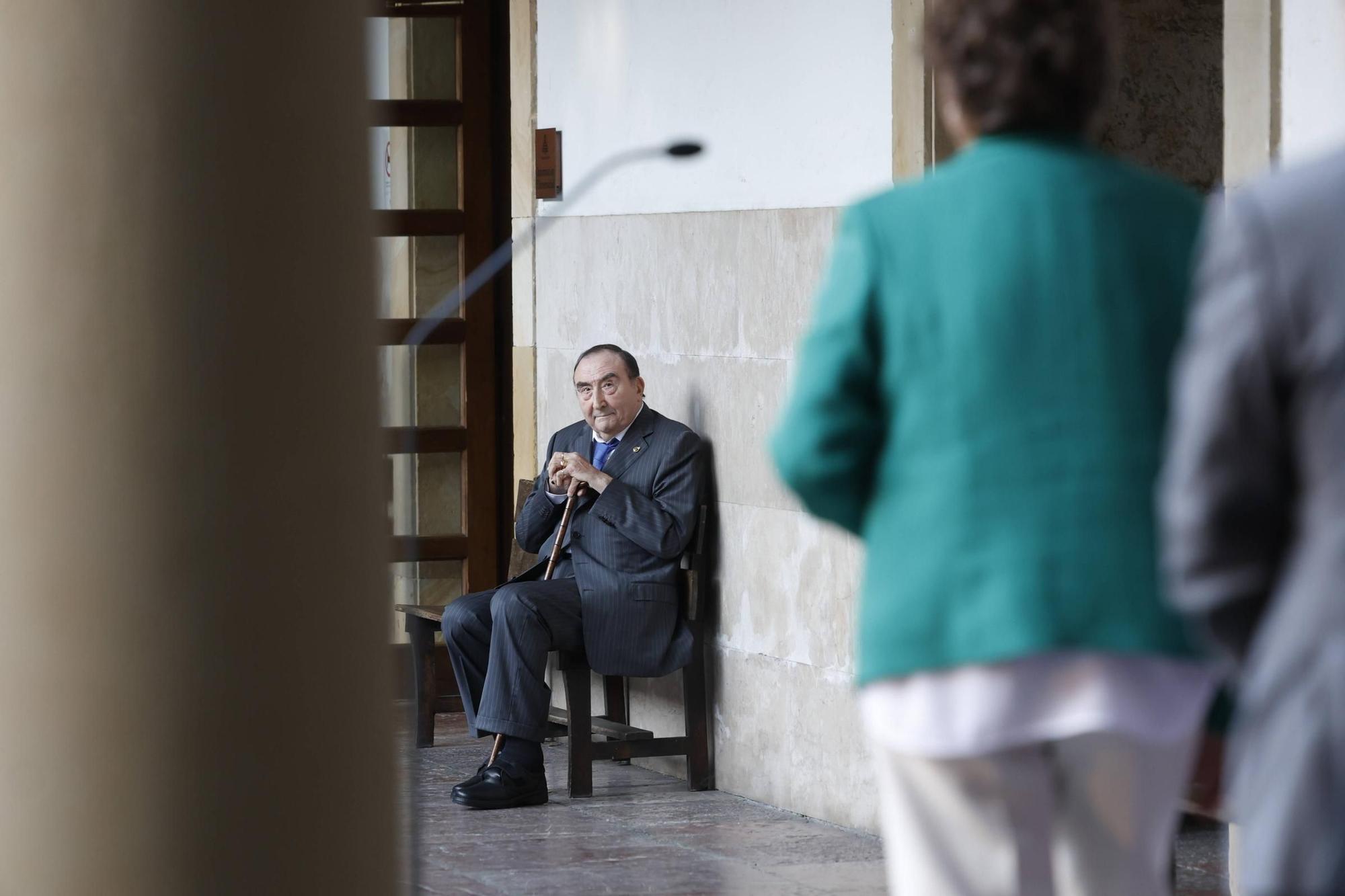 Inauguración de la exposición "Felipe VI. Una década de la historia de la Corona de España"