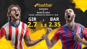 Girona FC vs. FC Barcelona: horario, TV, estadísticas, clasificación y pronósticos