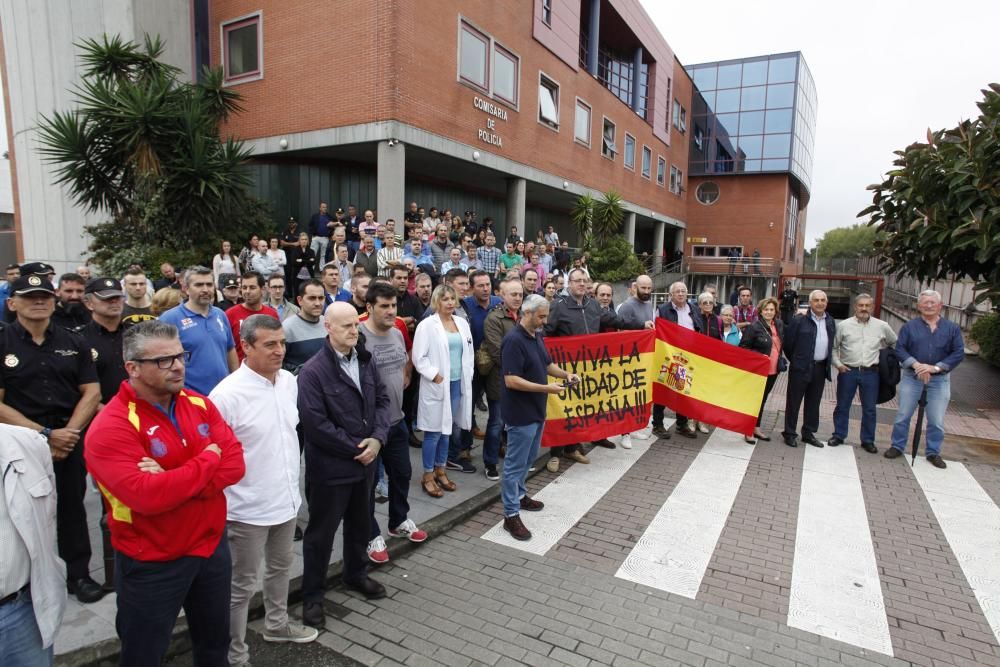 Manifestaciones de Policías en Asturias