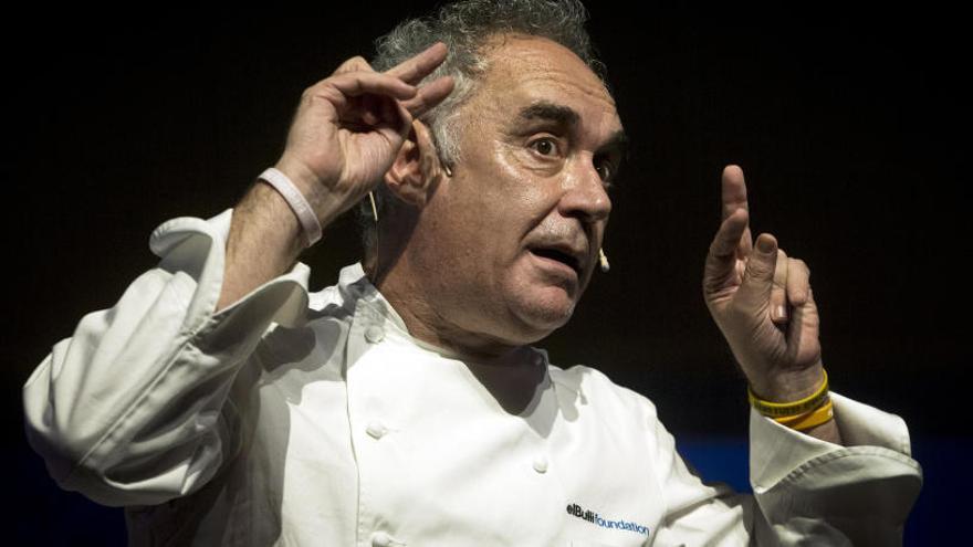 Ferran Adrià: &quot;Los niños tienen más cultura de la alimentación que los padres&quot;