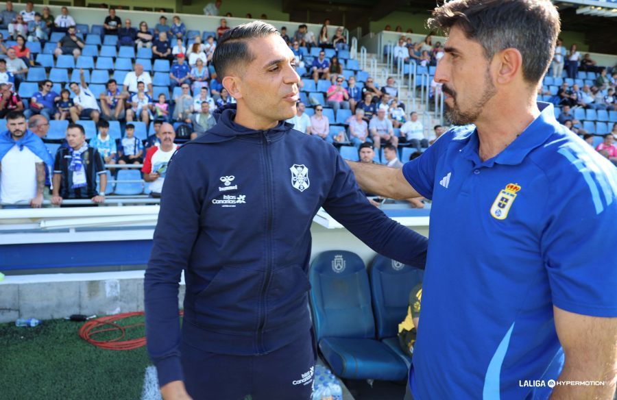 Así fue el partido entre el Oviedo y el Tenerife