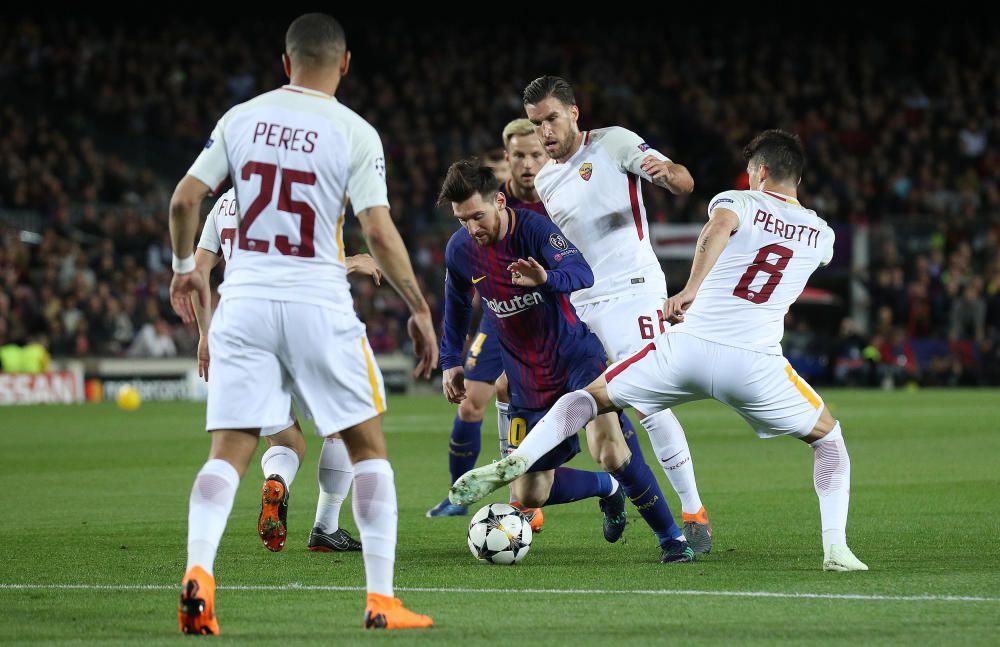 Barça - Roma, quarts de final de la Champions