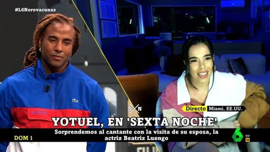 Beatriz Luengo sorprende a Yotuel y le muestra su apoyo: &quot;Quiere ver a su país libre y le acompaño como puedo&quot;.