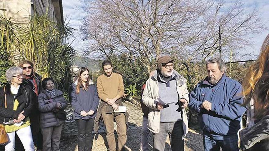 El director del Jardín Botánico de Sóller y el presidente de Tramuntana XXI dieron la bienvenida.