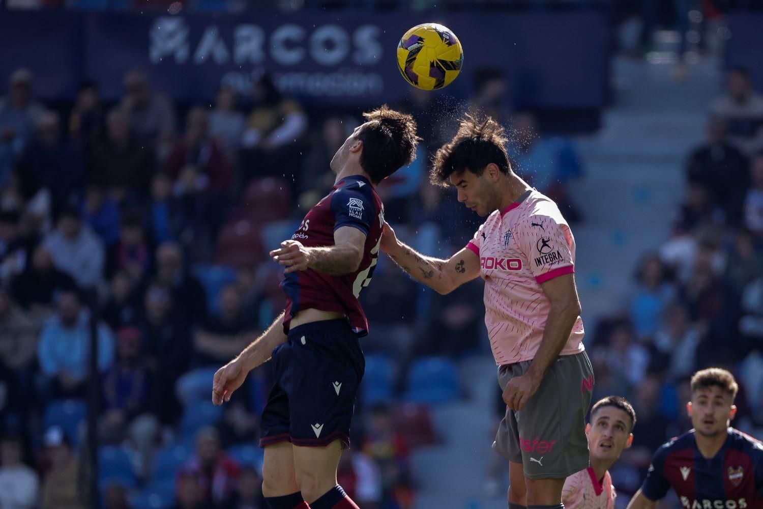 Así fue el partido entre el Sporting y el Levante