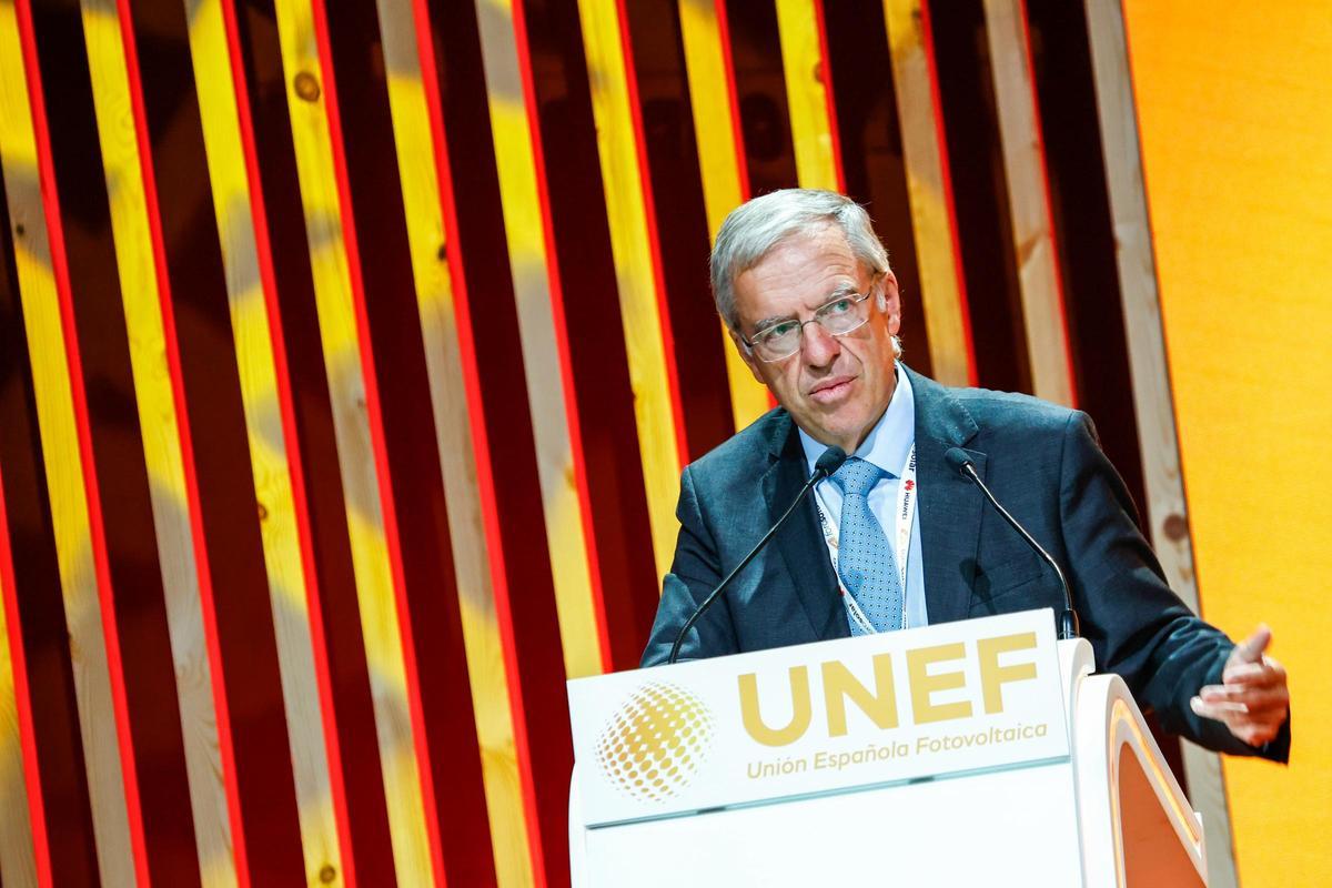 José Donoso. director general de UNEF, en una intervención.