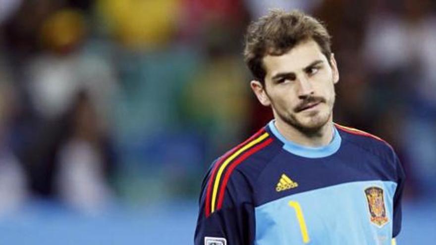 Casillas tras el partido.