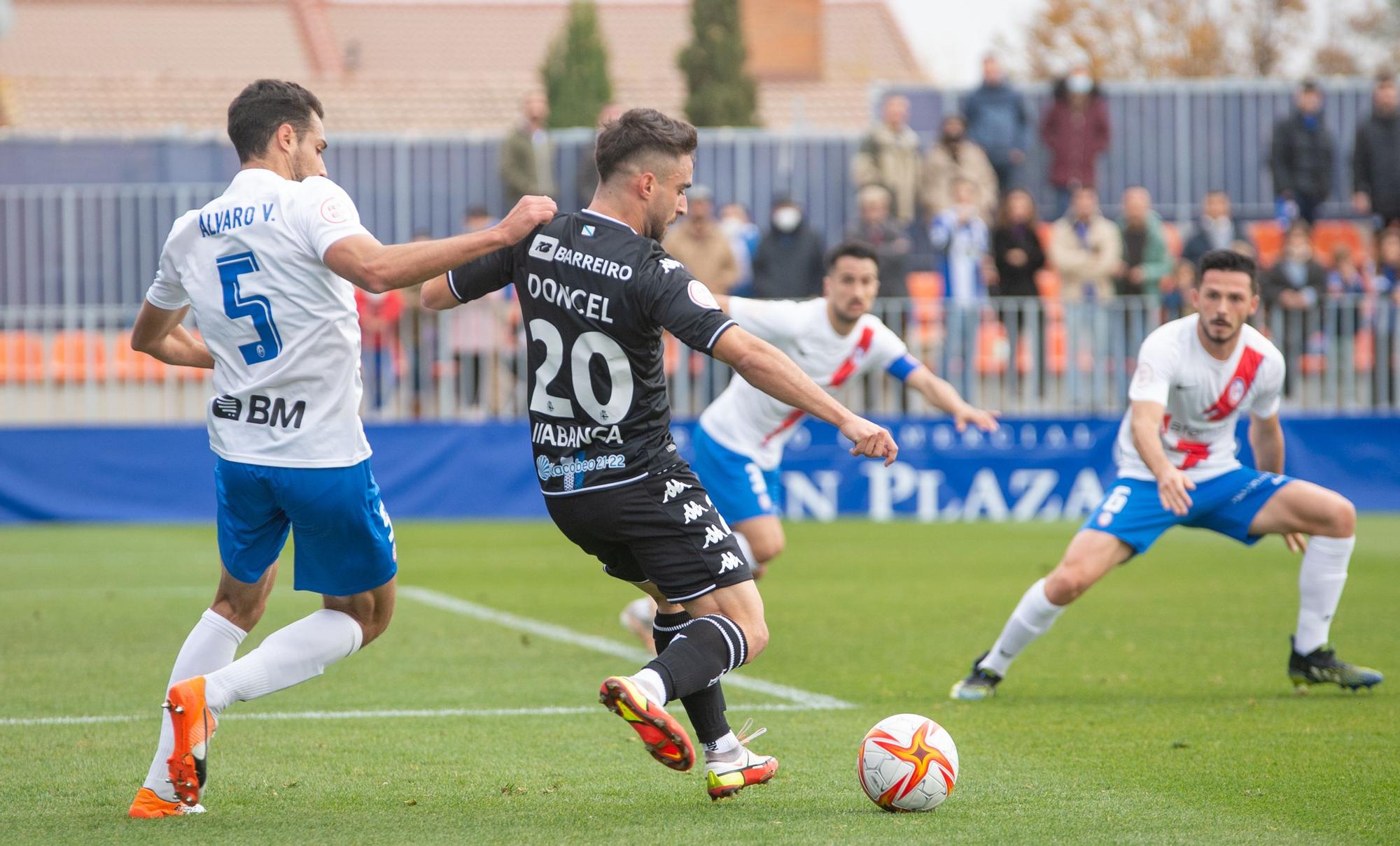 El Deportivo le gana 1-2 al Rayo Majadahonda