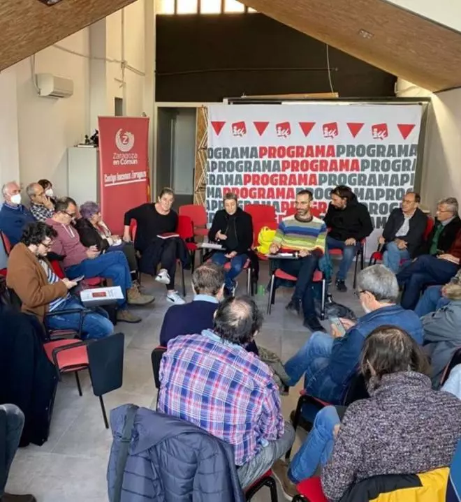 IU apuesta por unir a las izquierdas en Zaragoza ciudad