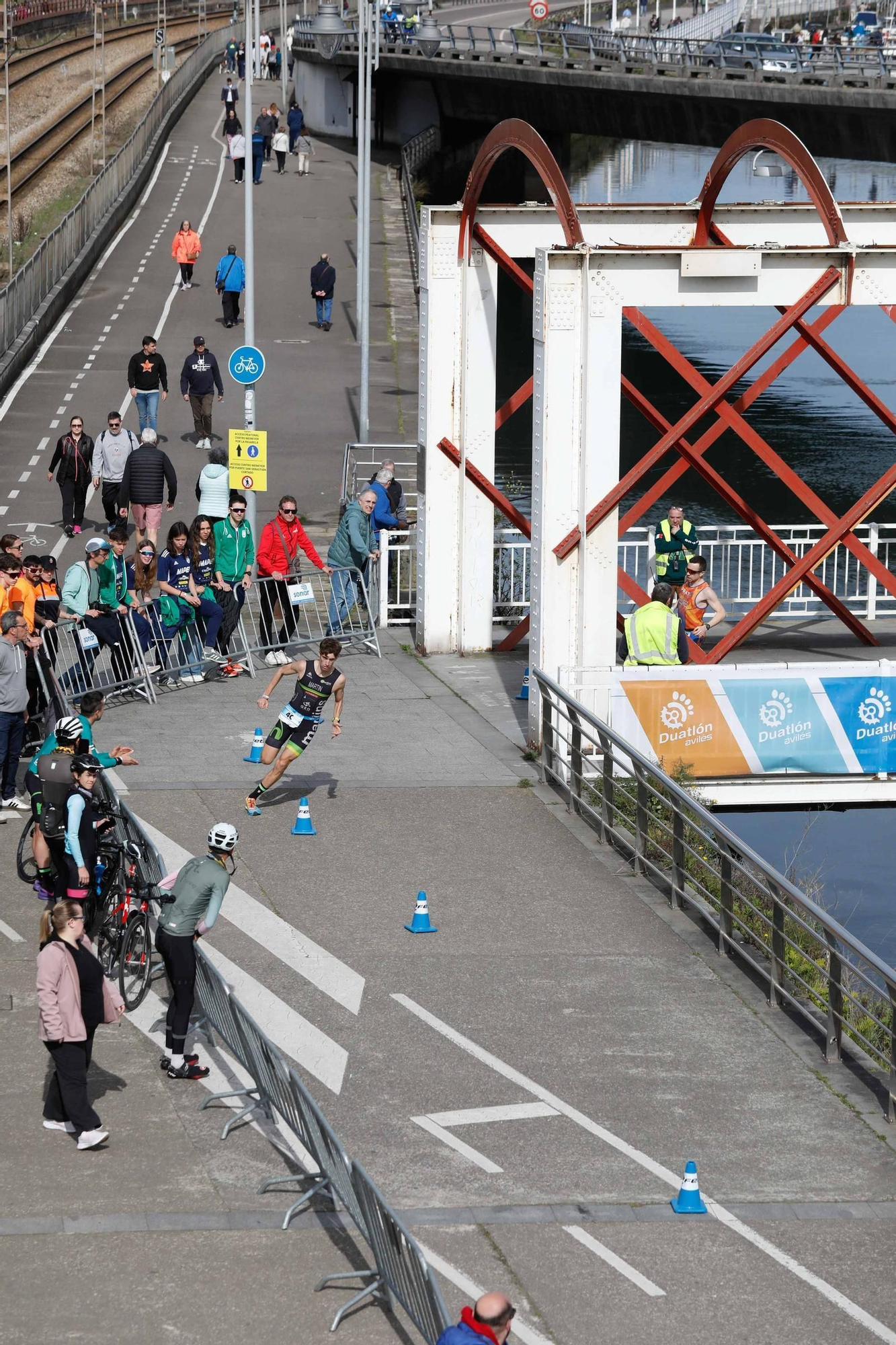 El duatlón de Avilés, en imágenes