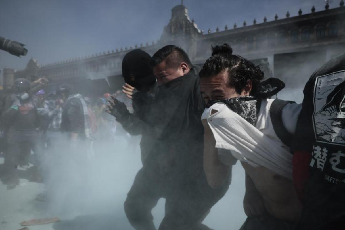 Incidentes en la marcha de la ‘Generación Z’ contra la corrupción en México