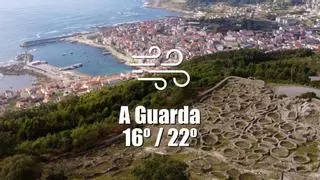 El tiempo en A Guarda: previsión meteorológica para hoy, lunes 15 de junio