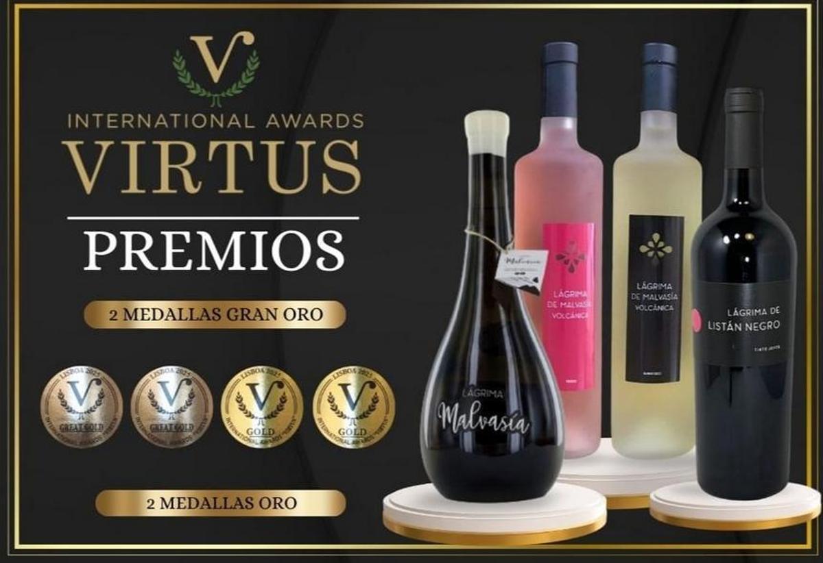 Lanzarote reafirma su excelencia vitivinícola triunfando en concursos internacionales