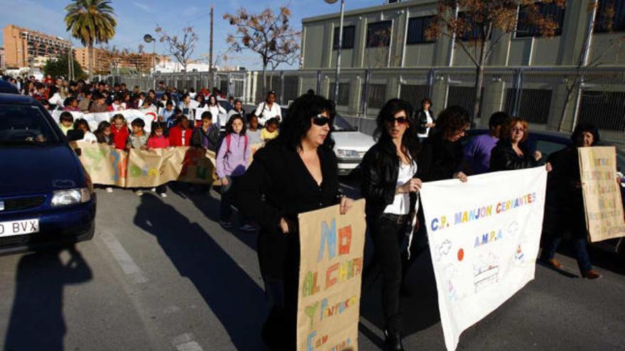 Los padres del colegio Manjón se movilizan contra el plan del Ayuntamiento