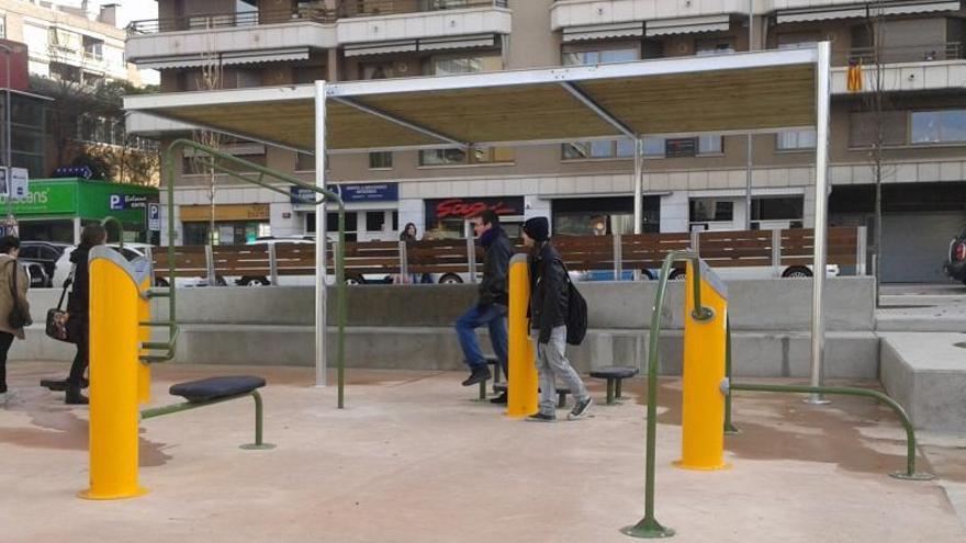 La finalització de les obres de la plaça del Doctor Simeó Selga serà una de les claus del principi del 2016.