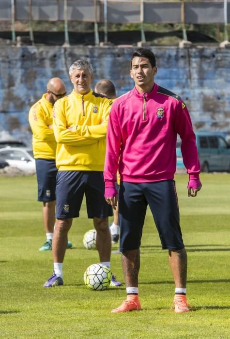 Entrenamiento de la UD Las Palmas