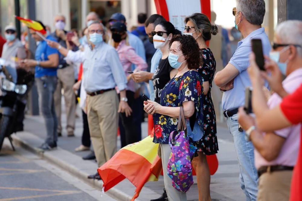 Manifestación contra el Gobierno de Sánchez