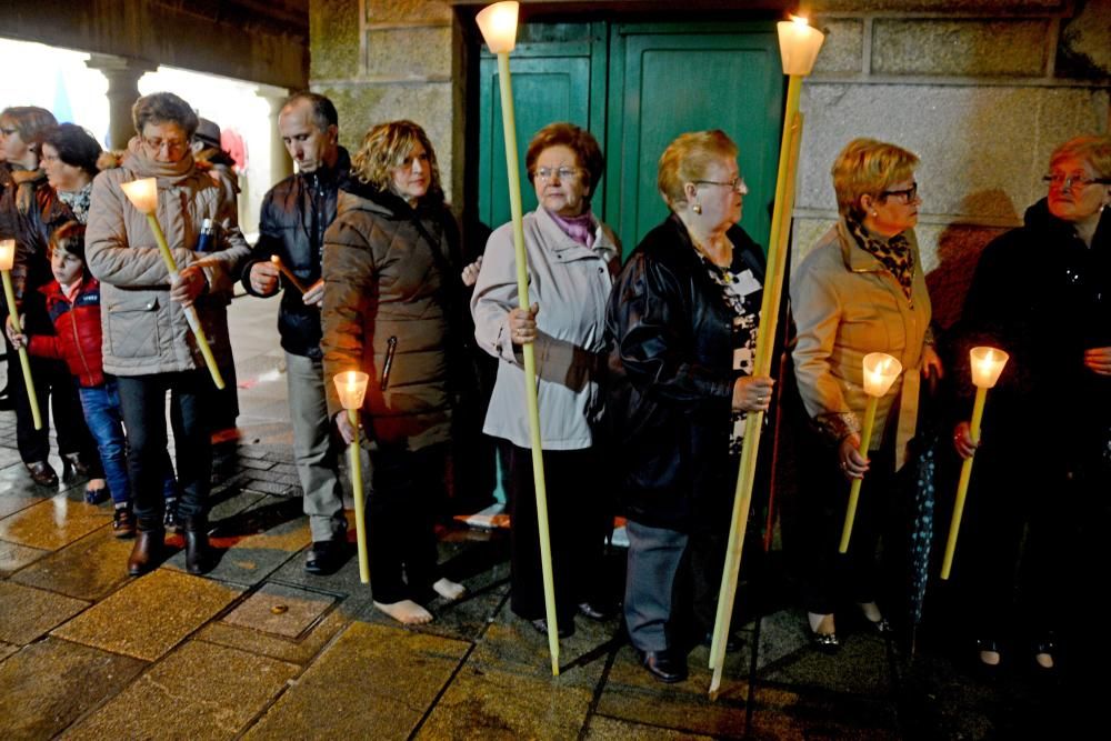 Procesión de la Virgen de Los Dolores en Cangas