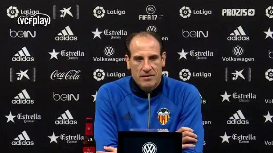 Rueda de prensa de Voro previa al Valencia CF-Eibar