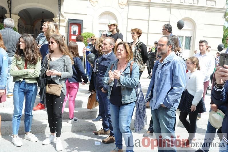 Ambiente sardinero en las calles de Murcia