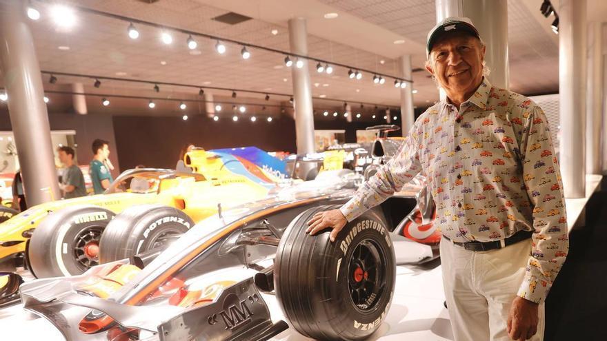 El mítico ingeniero de F1 Jo Ramírez visita el museo del &quot;gran&quot; Alonso y vuelve a sus raíces